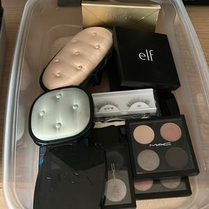 Mac + Elf make up lot